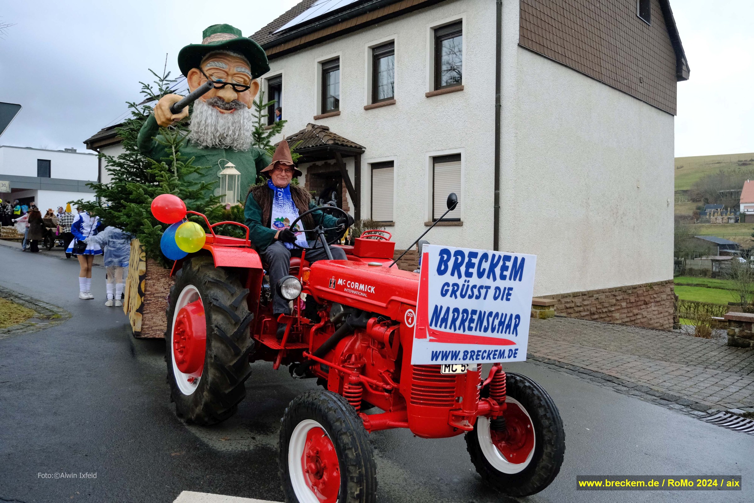 Breckema im Zug